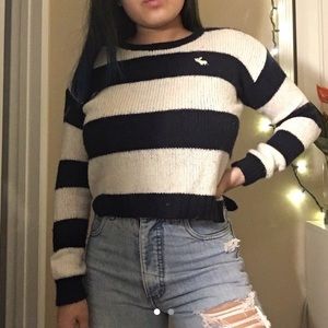 Abercrombie Striped wool sweater